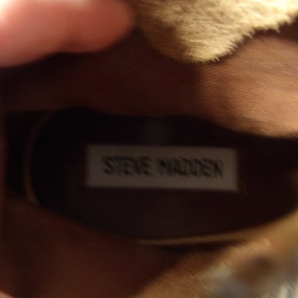 Steve Madden Brown Ankle Boots - Picture 8 of 9